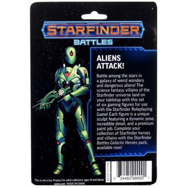 Clearance - Starfinder RPG - Pre-painted Miniatures - Galactic Villains