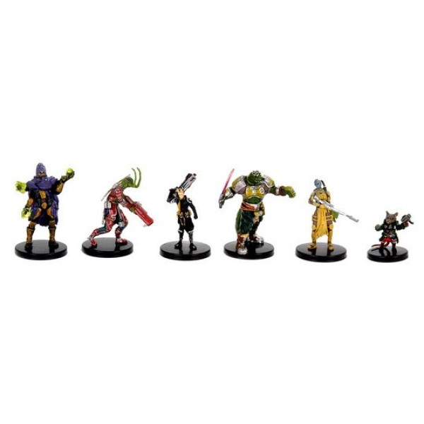 Clearance - Starfinder RPG - Pre-painted Miniatures - Galactic Heroes