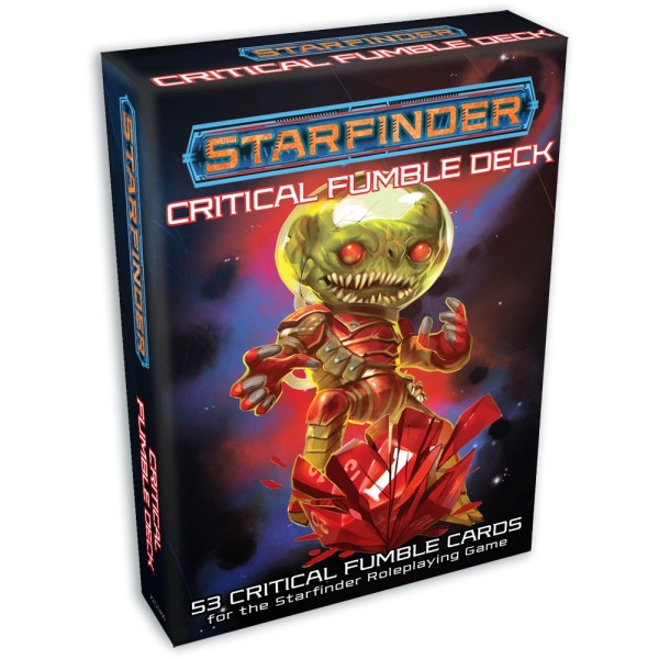 Starfinder RPG - Critical Fumble Deck