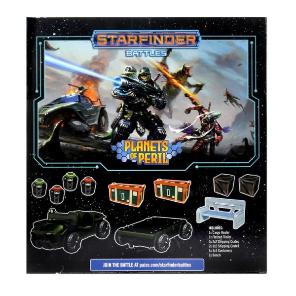 Clearance - Starfinder Battles - Planets of Peril! - Docking Bay Premium Set