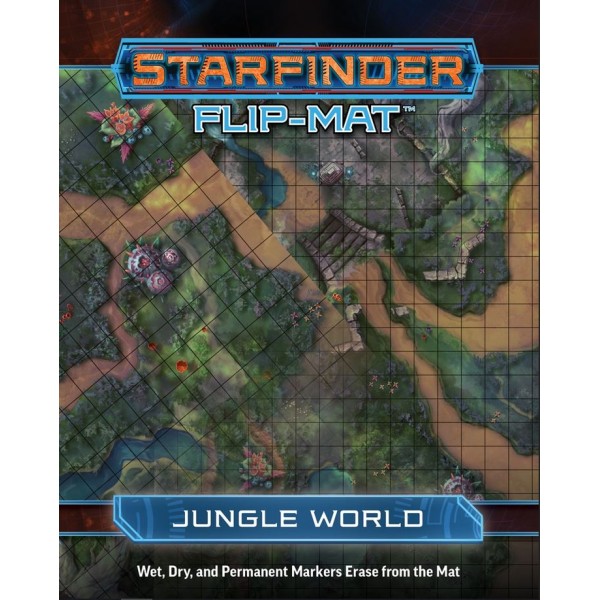 Starfinder RPG - Flip Mat - Jungle World