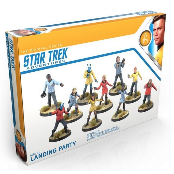 Star Trek Adventures - RPG 32mm Miniatures - Original Series Landing Party Box Set