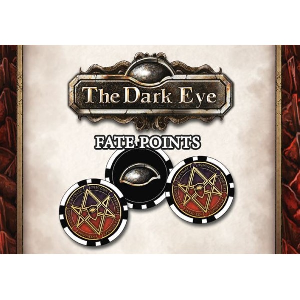 The Dark Eye - Fantasy RPG - Fate Point Set - MAGIC