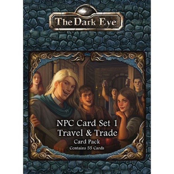 The Dark Eye - Fantasy RPG - NPC Card Set 1 - Travel & Trade