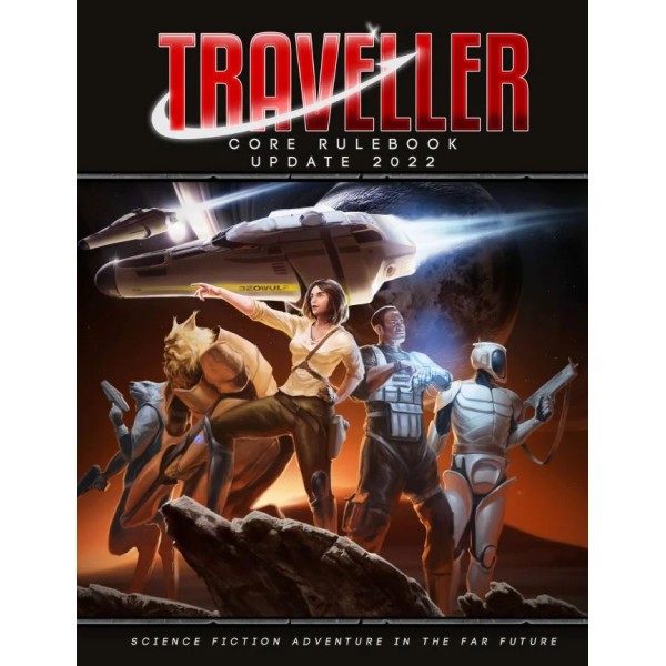 Traveller RPG - Core Rule Book: The Classic Science Fiction Roleplaying Game (2022 Update)