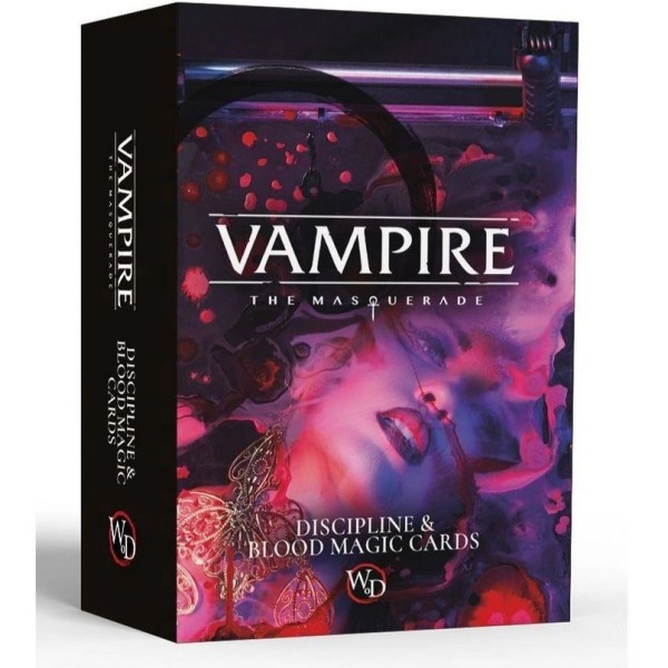 Vampire The Masquerade RPG - 5th Edition - Discipline and Blood Magic Card Deck