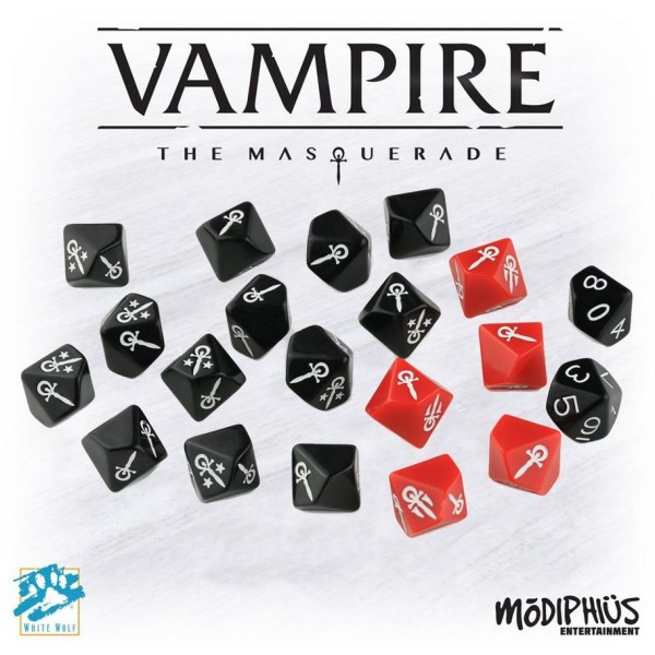 Vampire The Masquerade RPG - 5th Edition - Dice Set