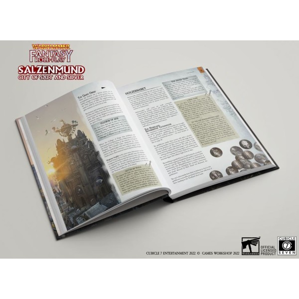 Warhammer Fantasy Roleplay - 4th Edition - Salzenmund, City of Salt and Silver