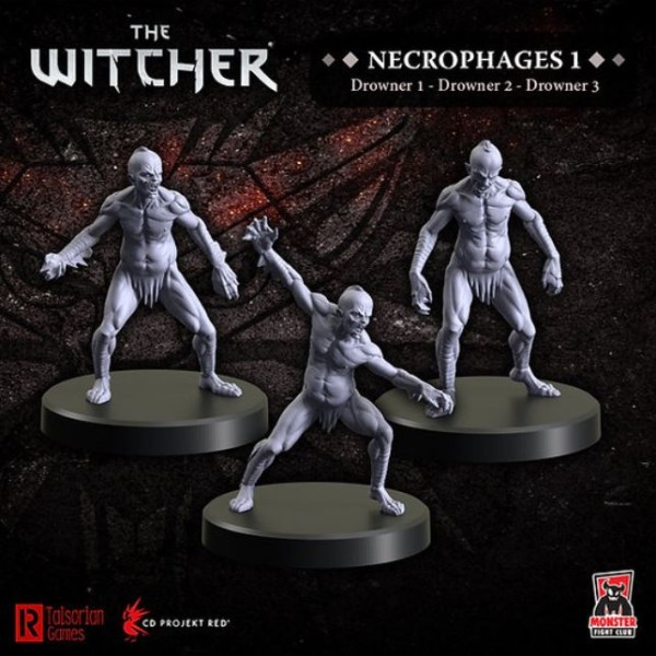 The Witcher - RPG Miniatures - Necrophages 1: Drowners