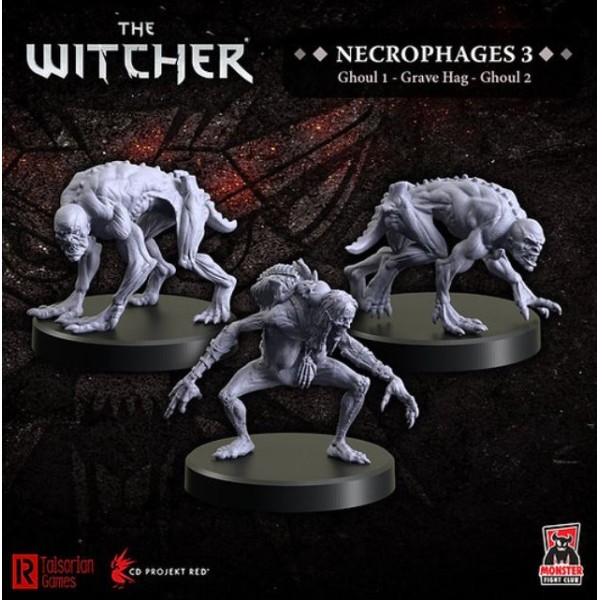 The Witcher - RPG Miniatures - Necrophages 3: Grave Hag
