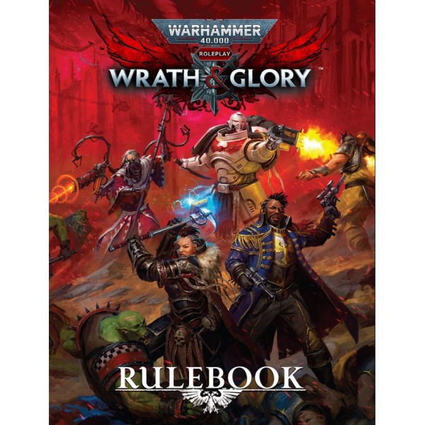 Wrath & Glory - Warhammer 40K RPG - Revised Core Rulebook - Hardcover
