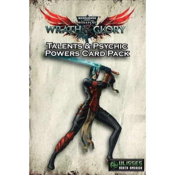 Wrath & Glory - Warhammer 40K RPG - Character Talents and Psychic Power Card Pack