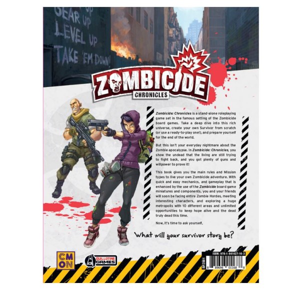 Clearance - Zombicide: Chronicles - RPG Core Rulebook