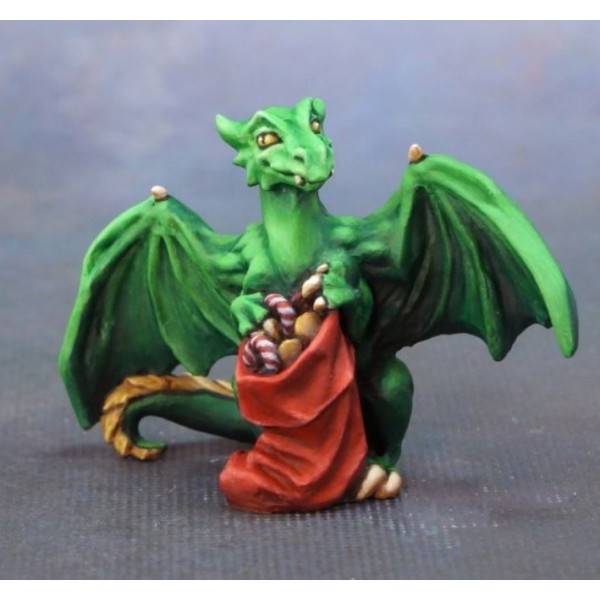 Reaper - Christmas Miniatures - Dragon and Stocking (2019)