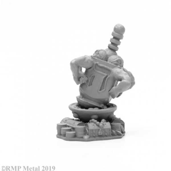 Reaper - Christmas Miniatures - Dreidel Golem