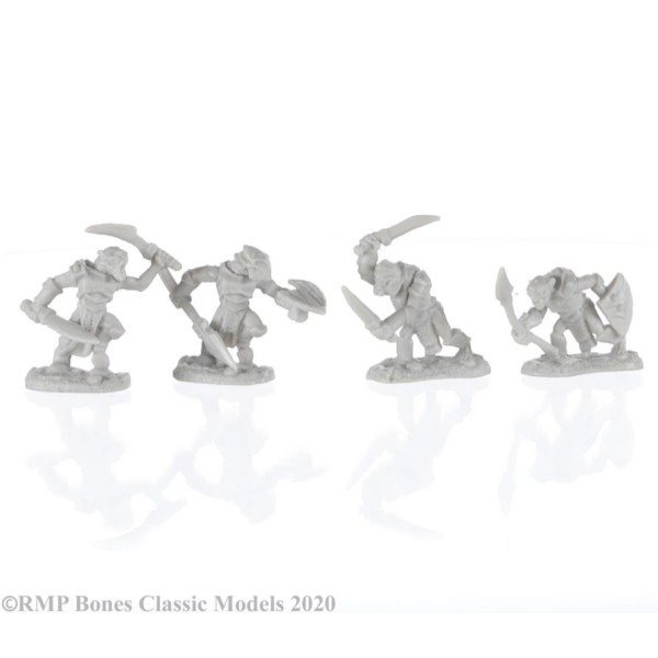 Reaper - Bones - Armored Goblin Warriors (4)