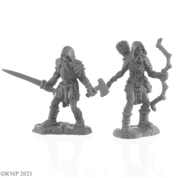 Reaper Bones Black - Rune Wight Hunters (2)