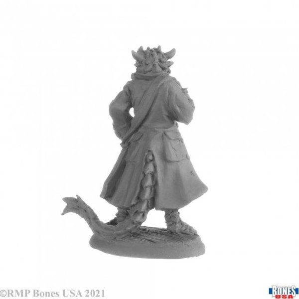 Reaper - Bones USA - Captain Blackscale, Dragonfolk Pirate