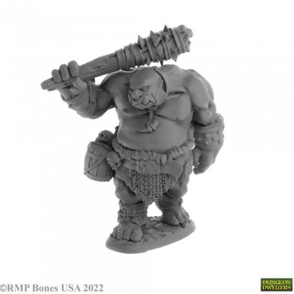 Reaper Dungeon Dwellers (Bones USA Plastic) - Ogre Guard