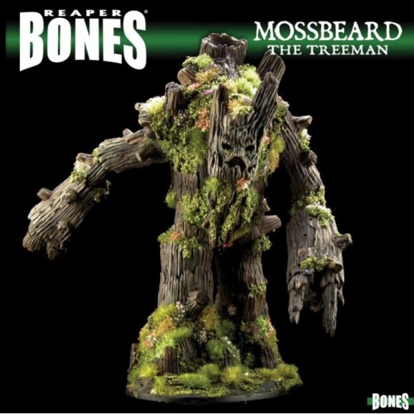 Reaper - Bones - Mossbeard, Treeman - Bones Classic Deluxe Dragon Boxed Set