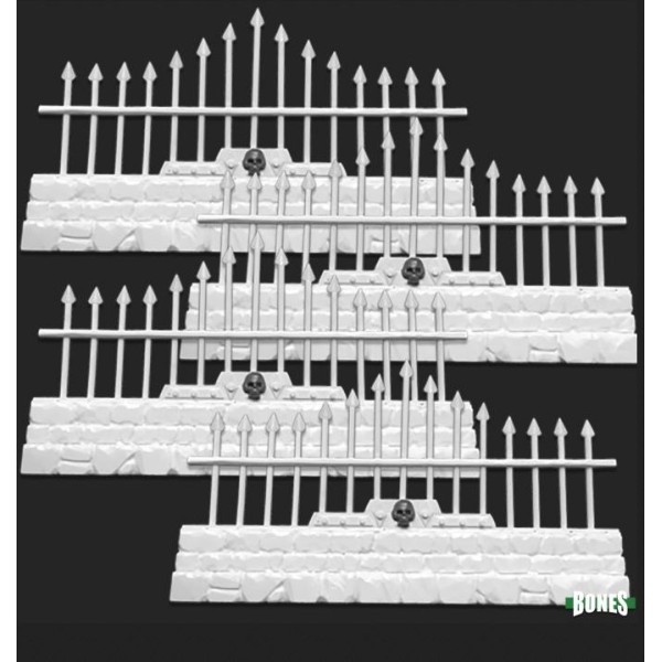 Reaper - Bones - Graveyard Long Fences (4) 