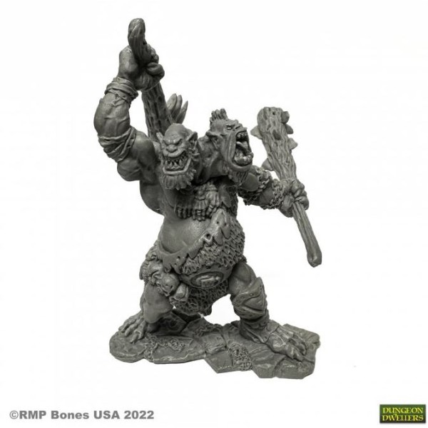 Reaper Dungeon Dwellers (Bones USA Plastic) - Nor'okk, Ettin