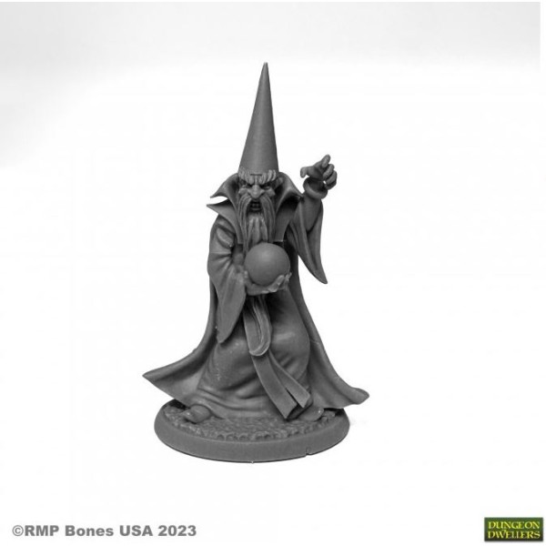 Reaper Dungeon Dwellers (Bones USA Plastic) - Oman Ruul, Wizard