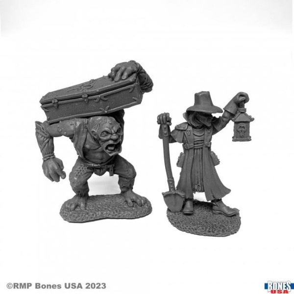 Reaper - Bones USA - Townsfolk: Gravedigger and Henchman 