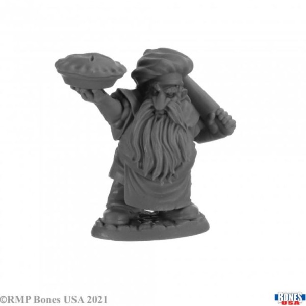 Reaper - Bones USA - Tub, Dwarf Baker