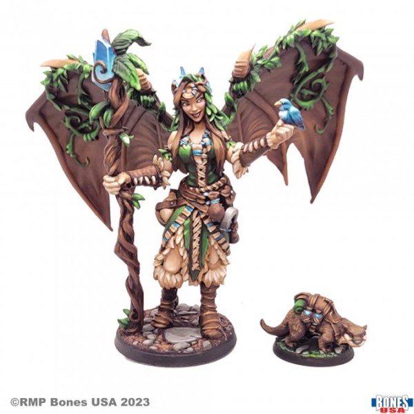 Reaper - Bones USA - 2023 ReaperCon Sophie (Druid Sophie with Ottley)