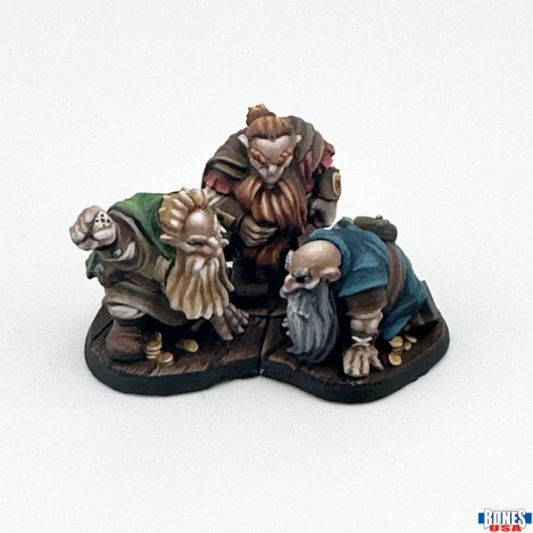 Reaper - Bones USA - Townsfolk: Gambling Dwarves (3) 