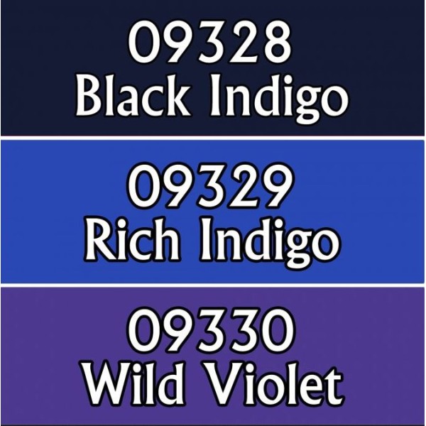 Reaper Master Series Triads: MSP Core Colors Triad: Indigos Triad