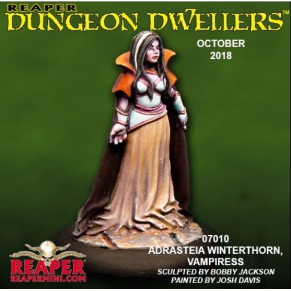 Reaper Dungeon Dwellers - Metal - Adrasteia Winterthorn, Vampiress