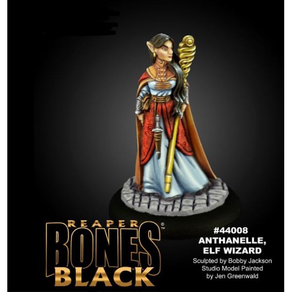 Reaper Bones Black - Anthanelle, Elf Wizard