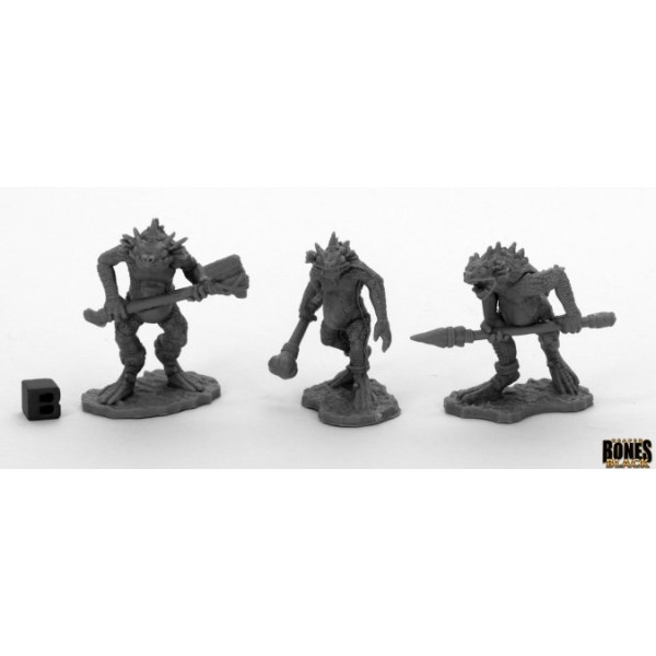 Reaper Bones Black - Troglodytes (3)