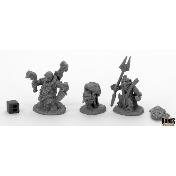 Reaper Bones Black - Bloodstone Gnome Heroes (2)