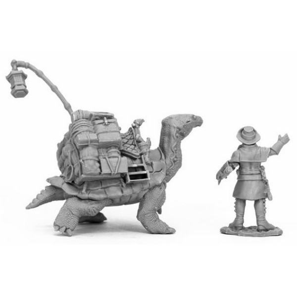 Reaper Bones Black - Dreadmere Tortoise & Drayman