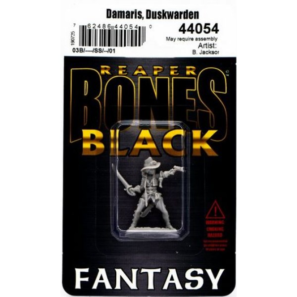 Reaper Bones Black - Damaris, Duskwarden
