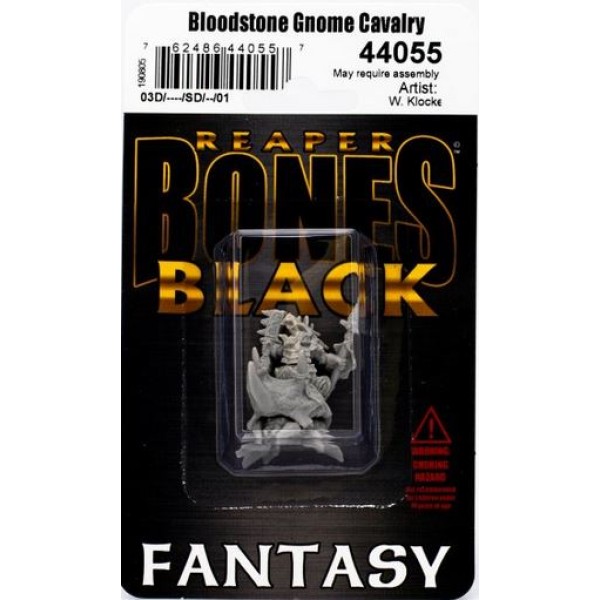 Reaper Bones Black - Bloodstone Gnome Cavalry