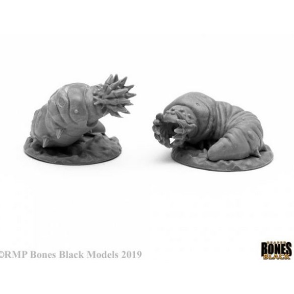 Reaper Bones Black - Giant Maggots (2)