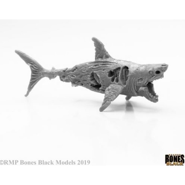 Reaper Bones Black - Zombie Shark