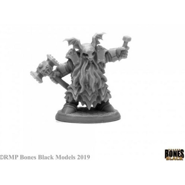 Reaper Bones Black - Dark Dwarf Irontongue Priest
