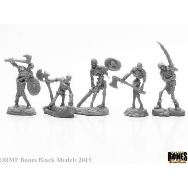 Reaper Bones Black - Bog Skeletons (5)