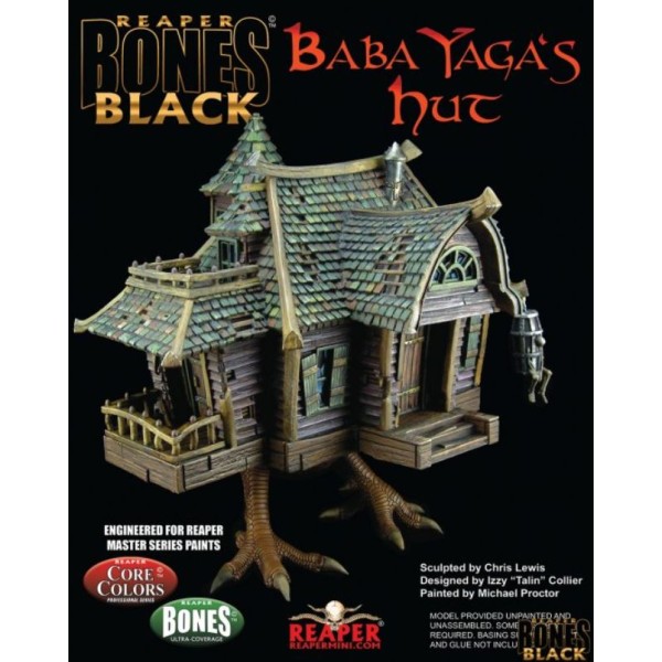 Reaper Bones Black - Baba Yaga's Hut - Deluxe Boxed Set