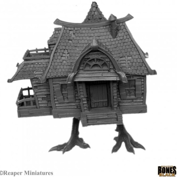 Reaper Bones Black - Baba Yaga's Hut - Deluxe Boxed Set