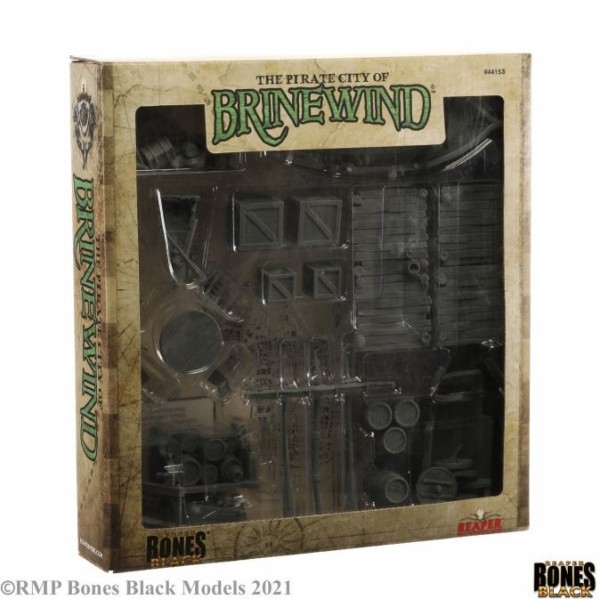 Reaper Bones Black - Pirate City of Brinewind - Boxed Set