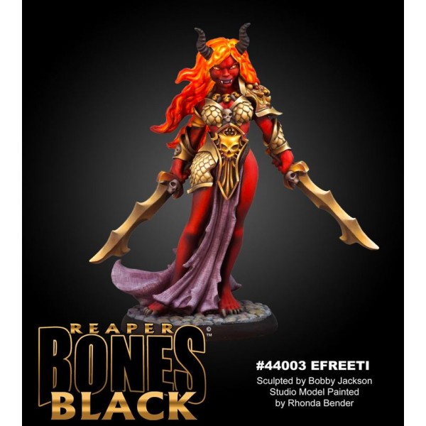 Reaper Bones Black - Ziba, Female Efreeti