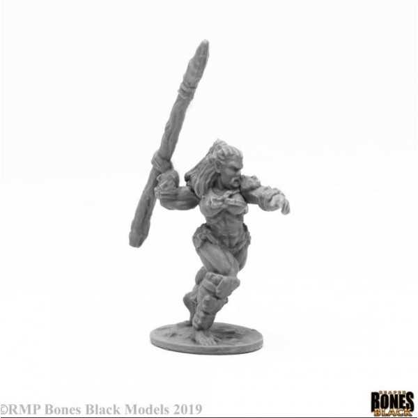 Reaper Bones Black - Jade Fire Spearman