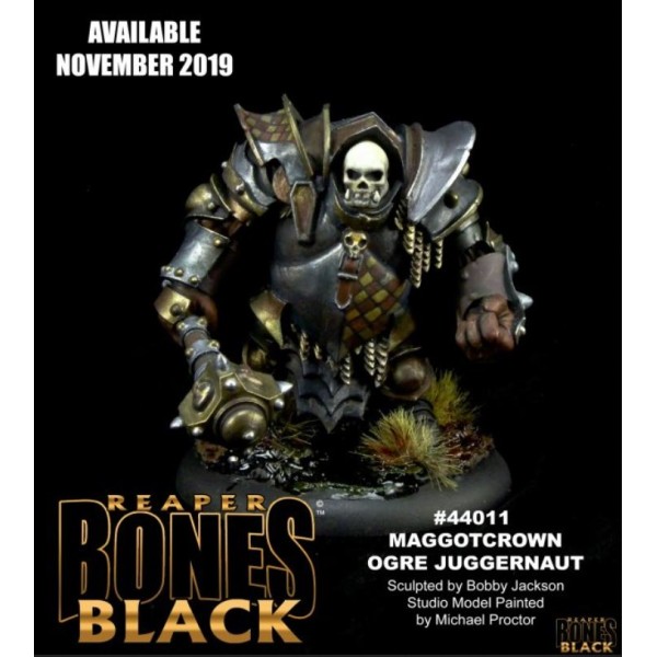 Reaper Bones Black - Maggotcrown Ogre Juggernaut