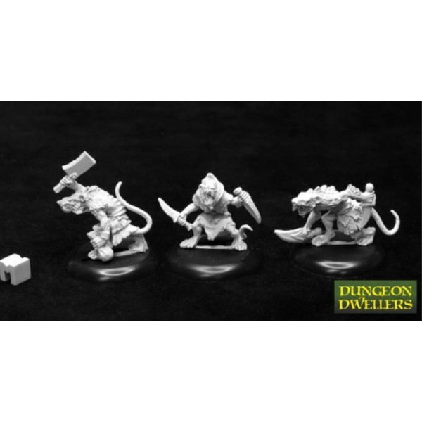 Reaper Dungeon Dwellers - Metal - Wererats